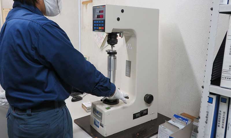ISO9001取得の徹底した品質管理